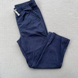 Primary Stretch Chino Drawstring Pants, "Sunwashed Navy," Size 5, VGUC, Pair #1